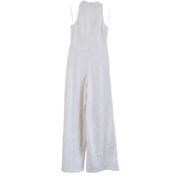 Alexis White Kalvina Halter Style Sleeveless Jumpsuit Sz S NWT - Picture 5 of 15